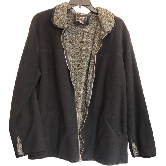 Outbrook Woman Cozy Fluffy Coat Jacket Pre-Owned Size 2X - Picture 1 of 8